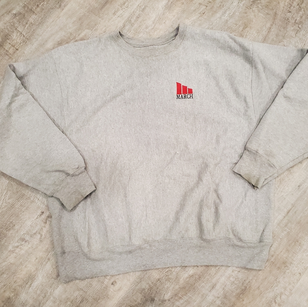 Champion Gray "March" Sweatshirt Size XXL
